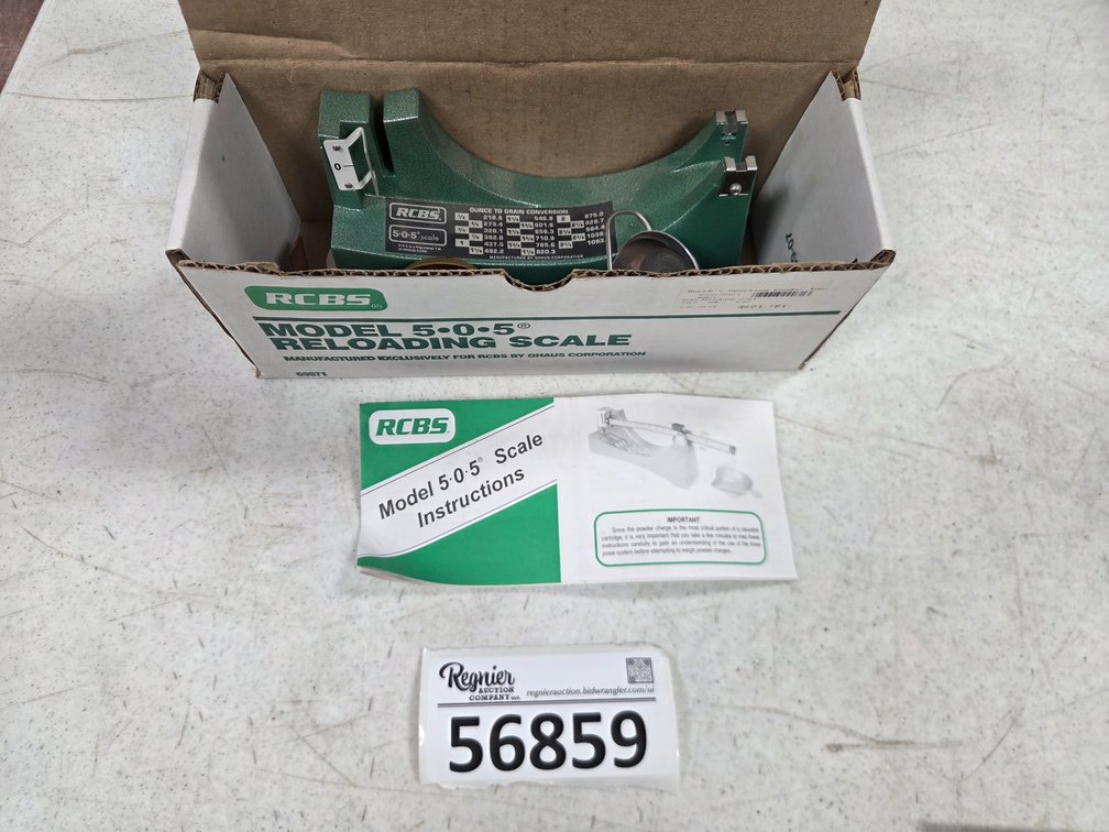 RCBS Model 5•0•5 Reloading Scale