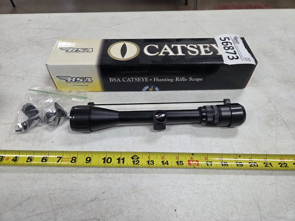 BSA Catseye 3-10x44mm Rifle Scope