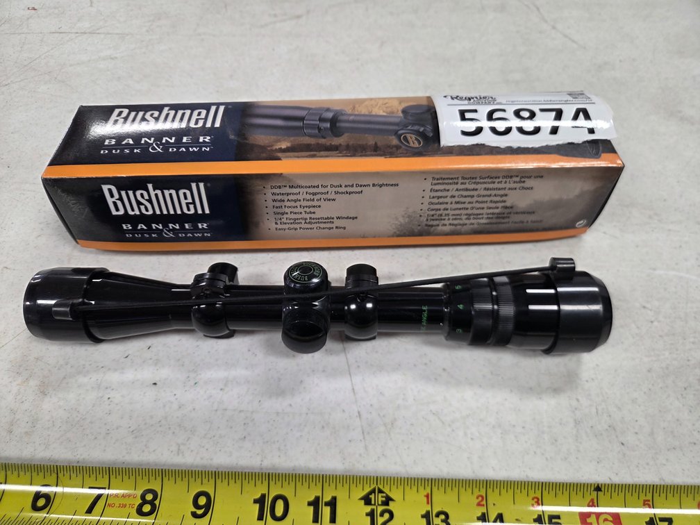 Bushnell Banner Dusk & Dawn 3-9x40mm Scope