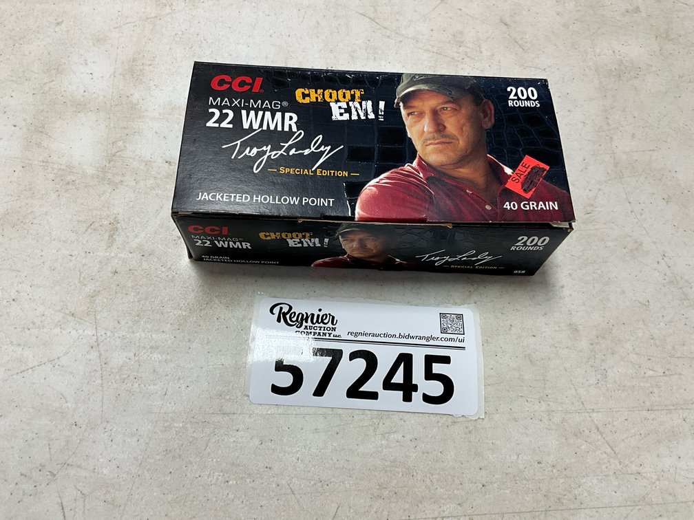 22WMR 40gr 200rds