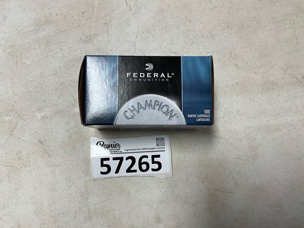 Federal 500rds 22 cal Long Rifle 40 gr