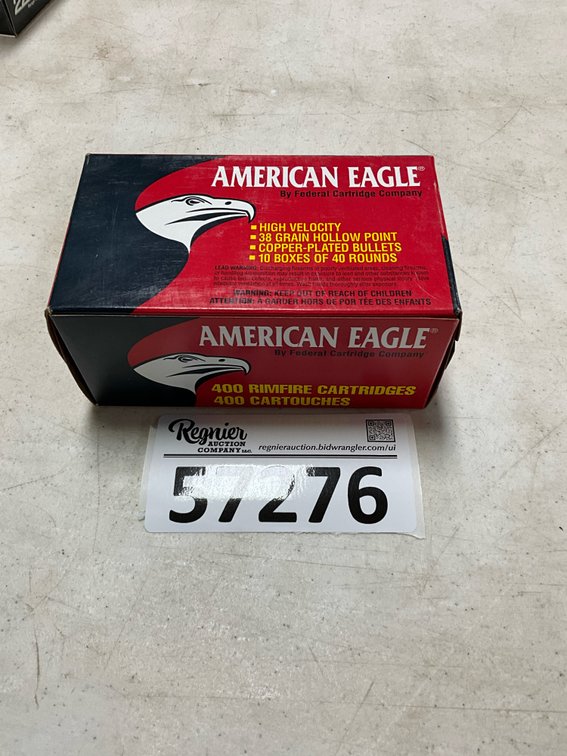 400 rounds American Eagle 22 Long Rifle 38gr