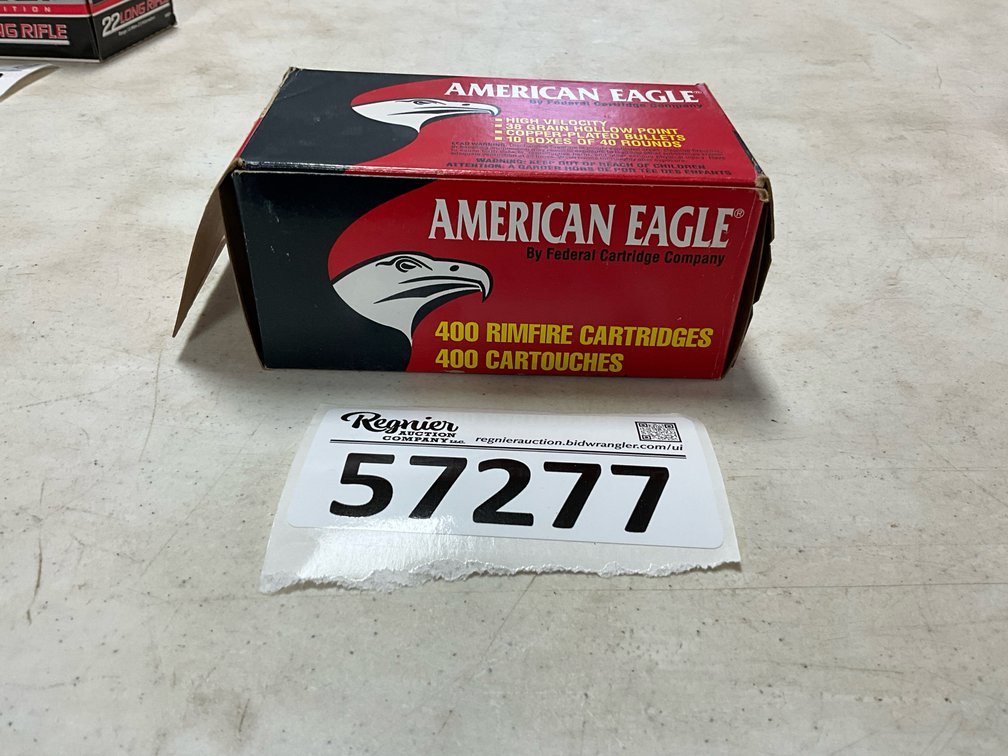 400 rounds American Eagle 22 Long Rifle