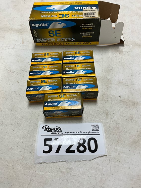 350 rounds Aguila Super Extra 22 Long Rifle