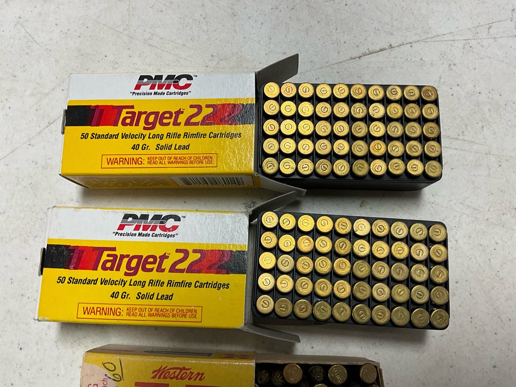 100 rounds PMC 22 Long Rifle Target Ammo