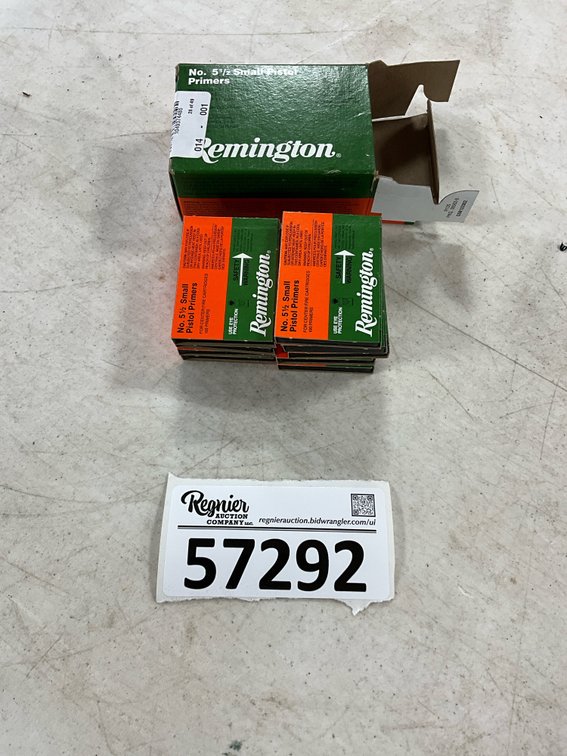 9 boxes of 100 No 5.5 Small Postol Primers