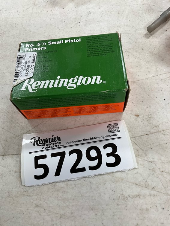 1000 No 5.5 Small Pistol Primers