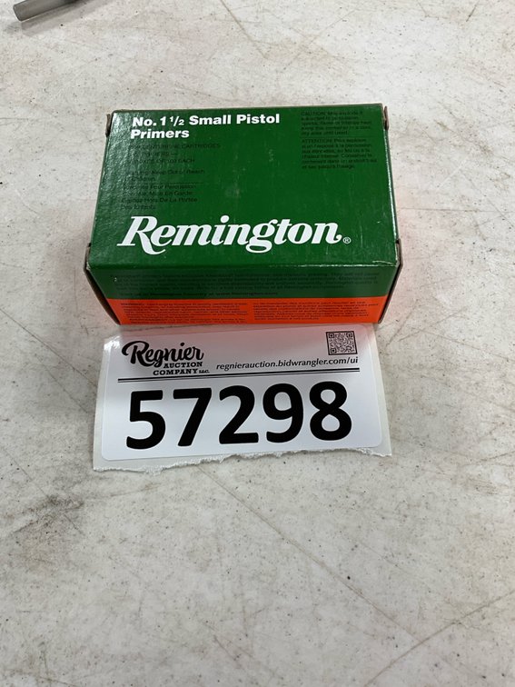 Remington No 1.5 Small Pistol Primers 1000 count