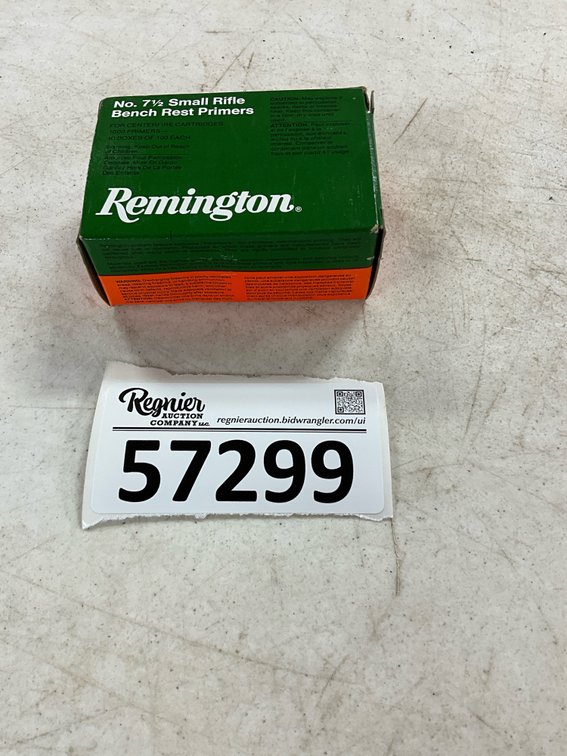 No 7.5 Small Rifle Bench Rest Primers 1000 count