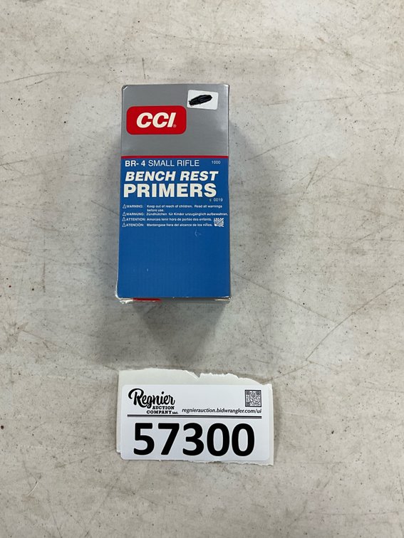 BR-4 Small Rifle Bench Rest Primers 1000 count