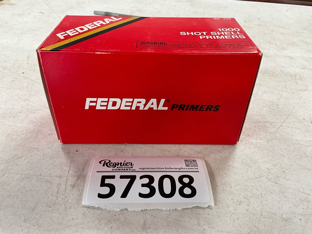 No 209 Federal Shot Shell Primers