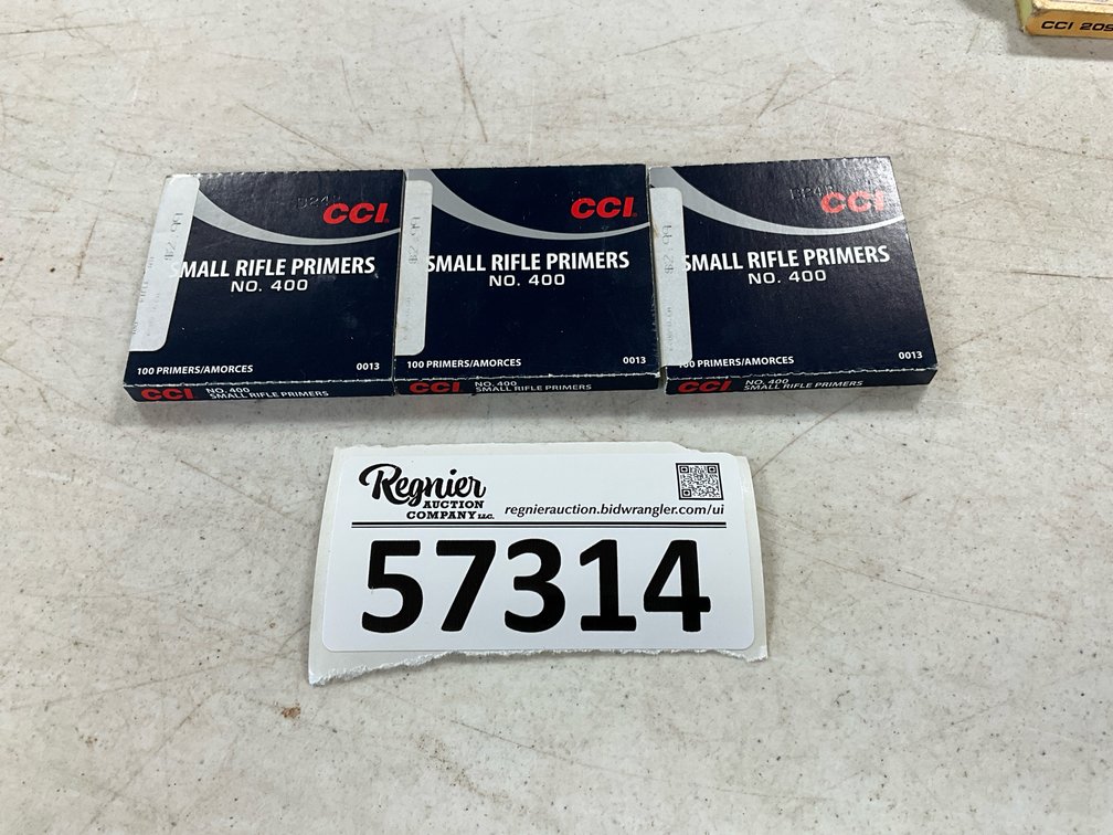 No 400 Small Rifle Primers ~300 count