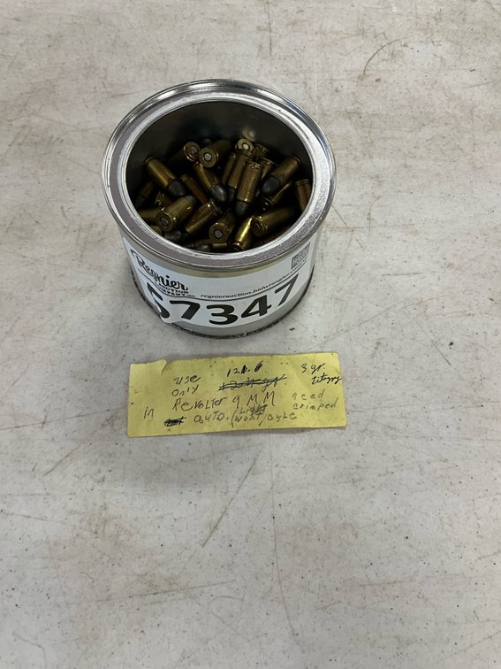 9mm Bullets, Look at Note Sheet