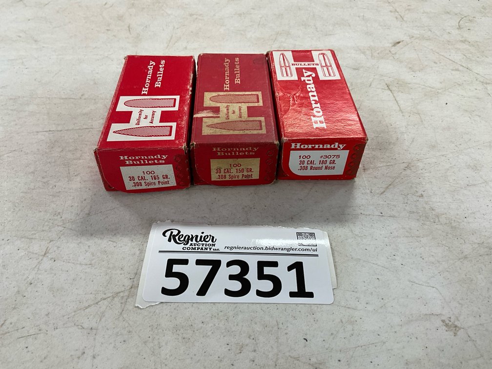 30 Cal Hornady Bullets