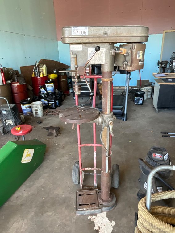 5/8” Drill Press Stand Up