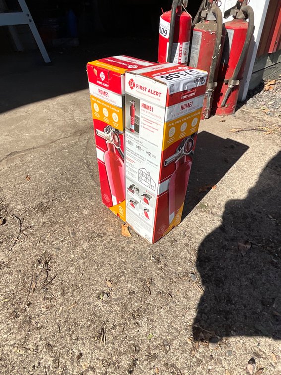 (X2) Fire Extinguishers