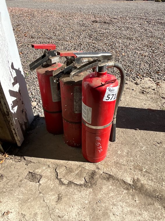 (3) Fire Extinguishers