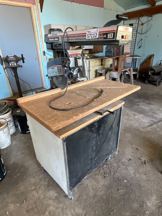 Craftsman 10” Radial Arm Saw