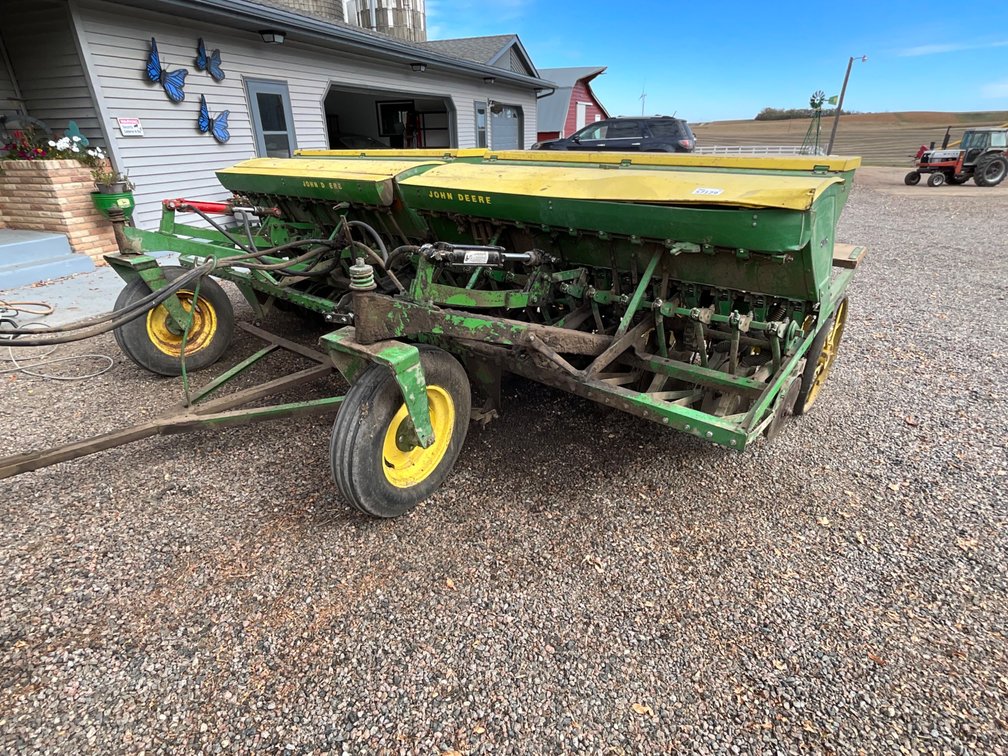 JD Drill Press w/ Grass Seed
