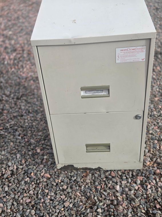 Two Drawer File Cabinet