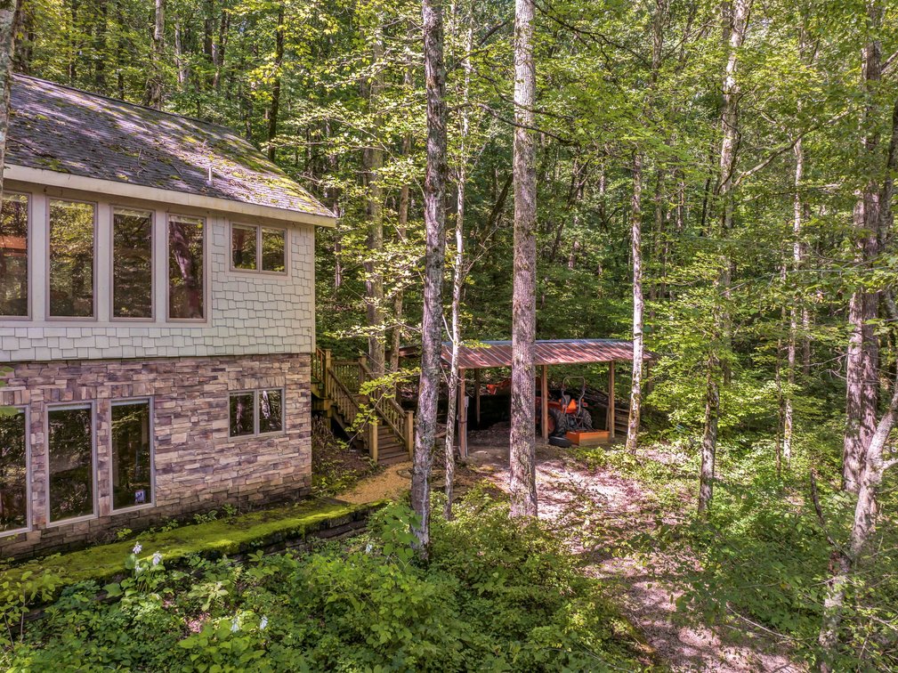 Image for Caney Fork Creek - 22 acres of Amazing Nature + Comfortable Old Log Cabin + Guest House + Shop