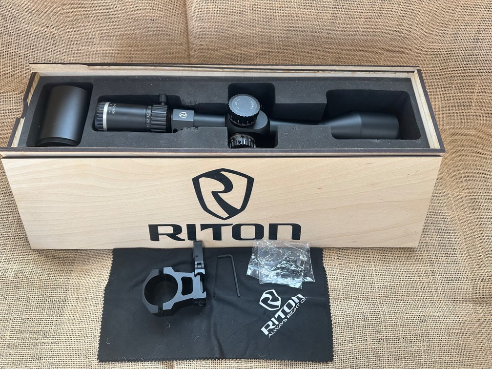 Riton Optics X7 Conquer 4-32x56mm MRAD Riflescope