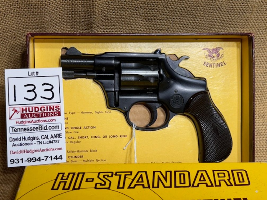 Hi-Standard R-103-Sentinel Snub - 9-Shot Revolver - .22