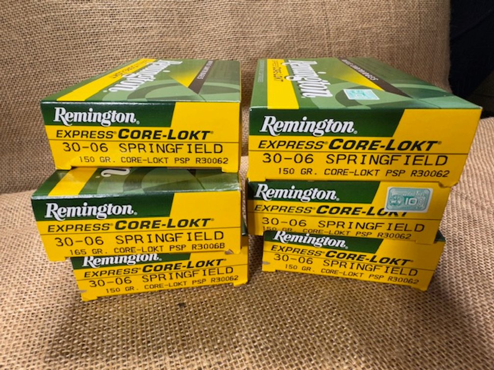 Remington Express Core-Lokt 30-06 Springfield - (6 Boxes)
