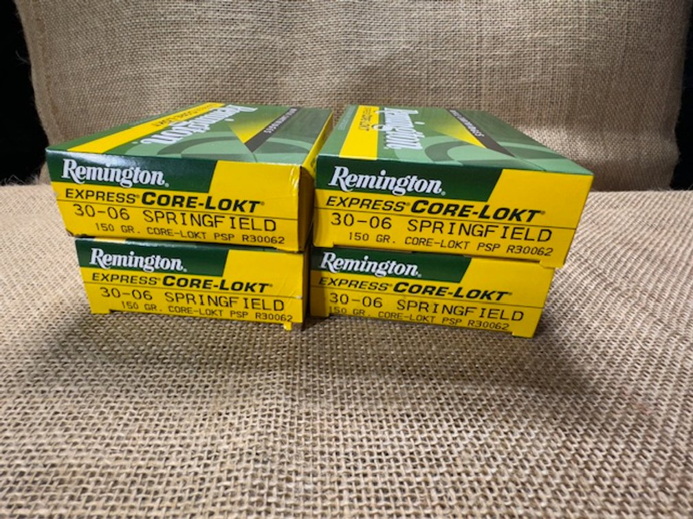 Remington Express Core-Lokt Soft Point 30-06 Springfield - 4 Boxes