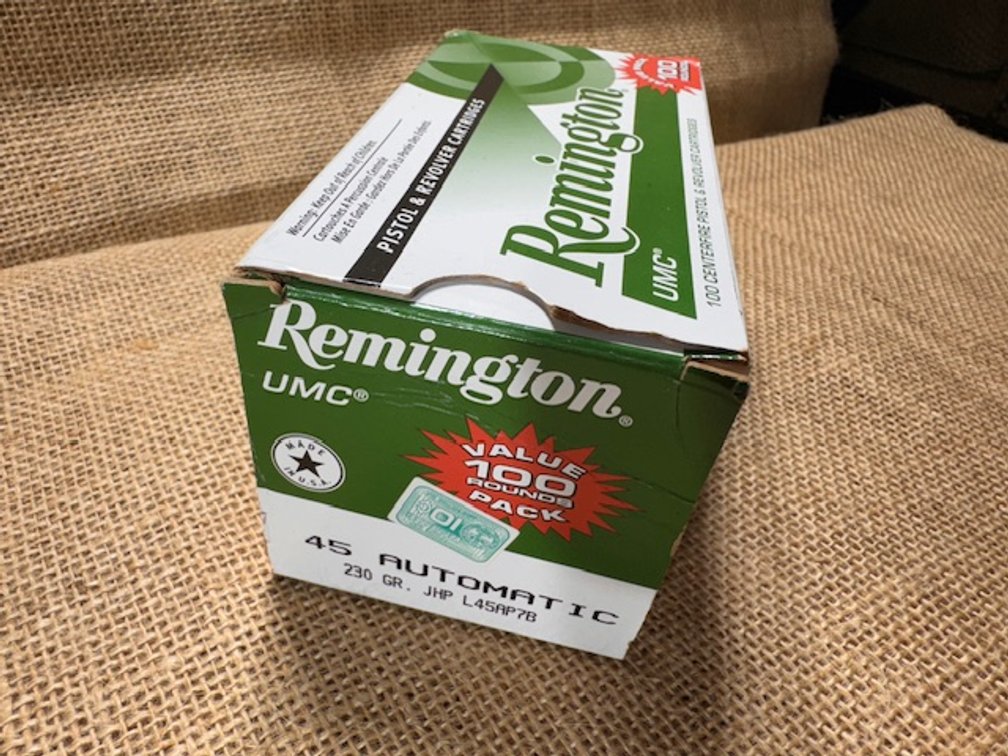 Remington 45 AUTO - 1 Box / 100 Rounds