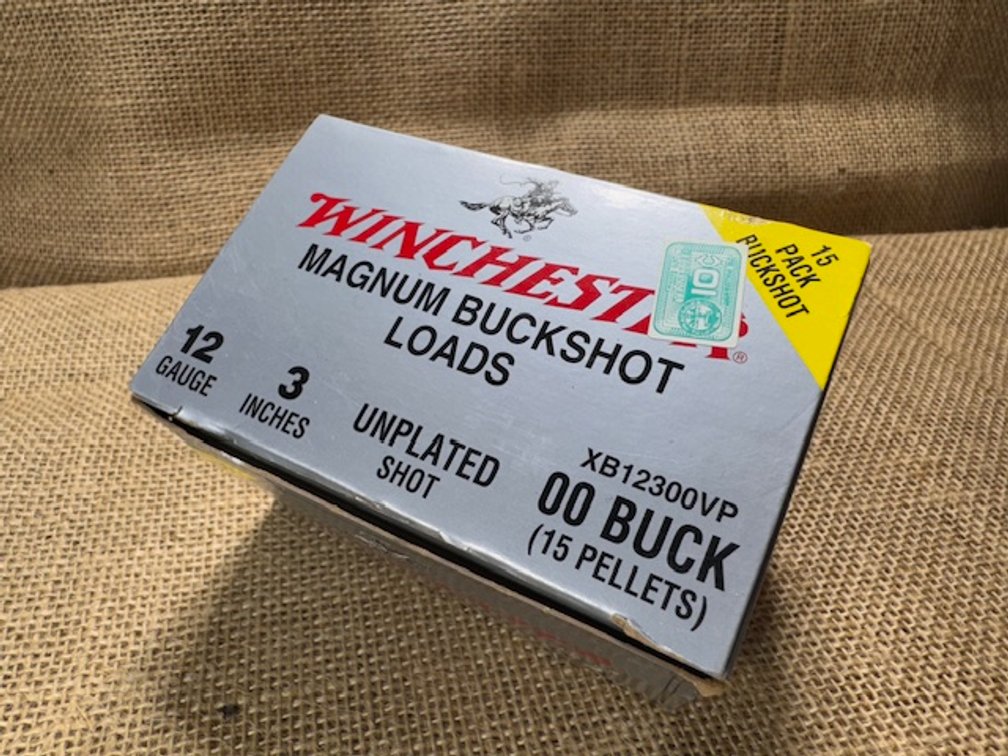 Winchester Magnum Buckshot 12 ga 3" 00BUCK - 1 Box / 15 Shells