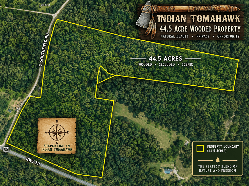 Image for Cabin & Lake - 44.5 acres on Hwy 50 in Hickman County - Joins 800-acre WMA!