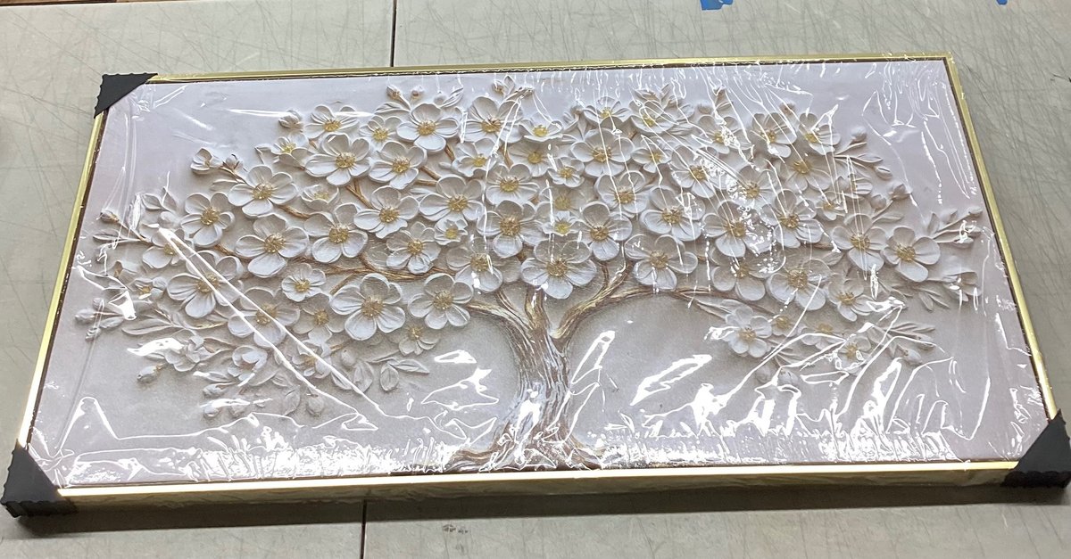 19.75”x39.25” Canvas Painting (S1)