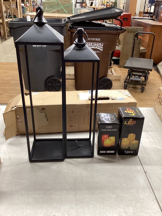 LED Candles and Holder (S1)