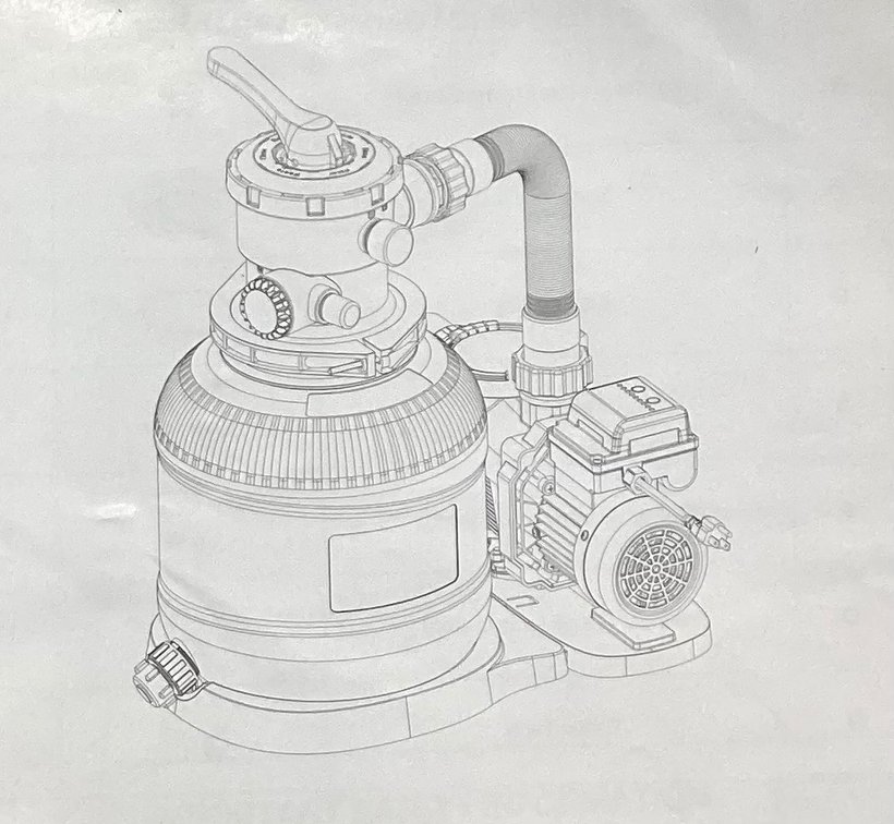Sand Filter Pump Above Ground Pool (S1)