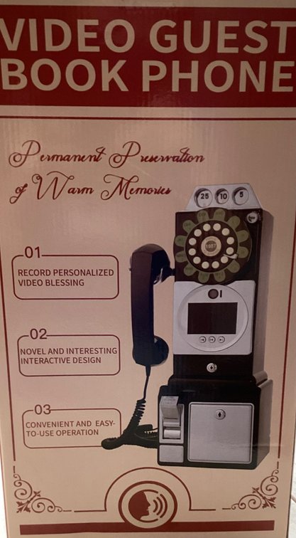 Video Guest Book Phone (S2)