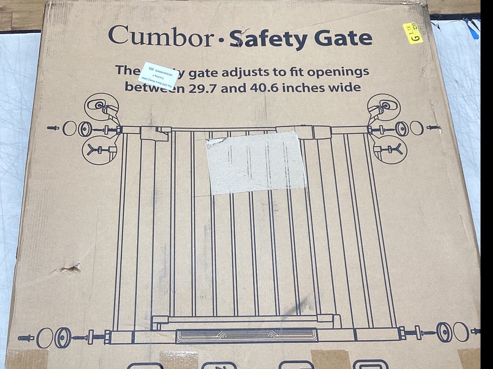 29.7”-40.6” White Safety Gate (S2)