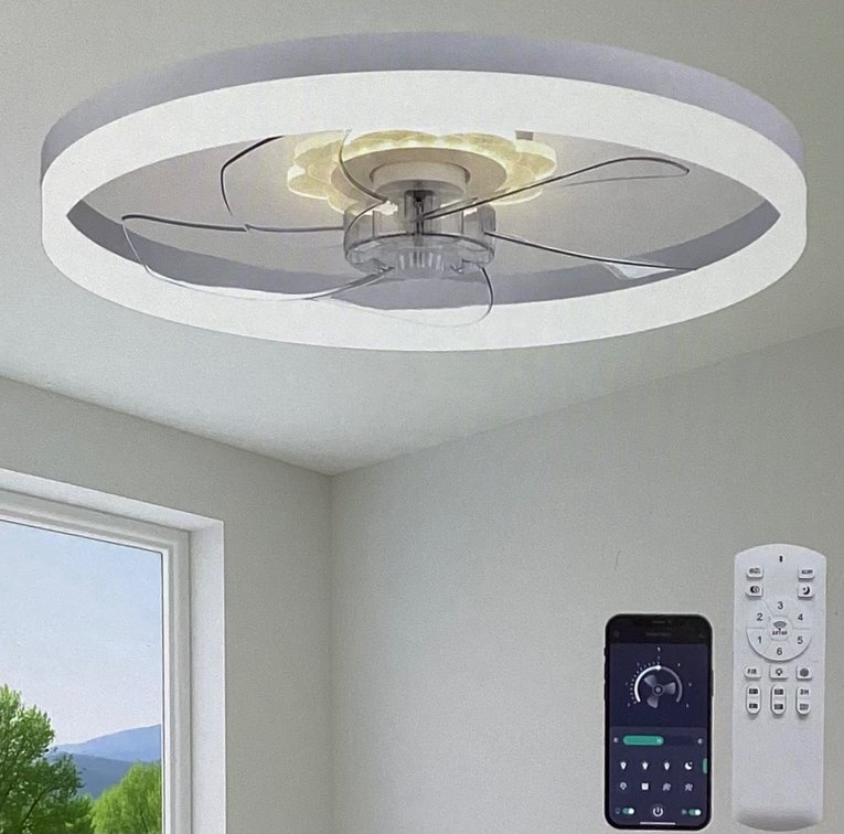 24” Low Profile Ceiling Fan (S2)
