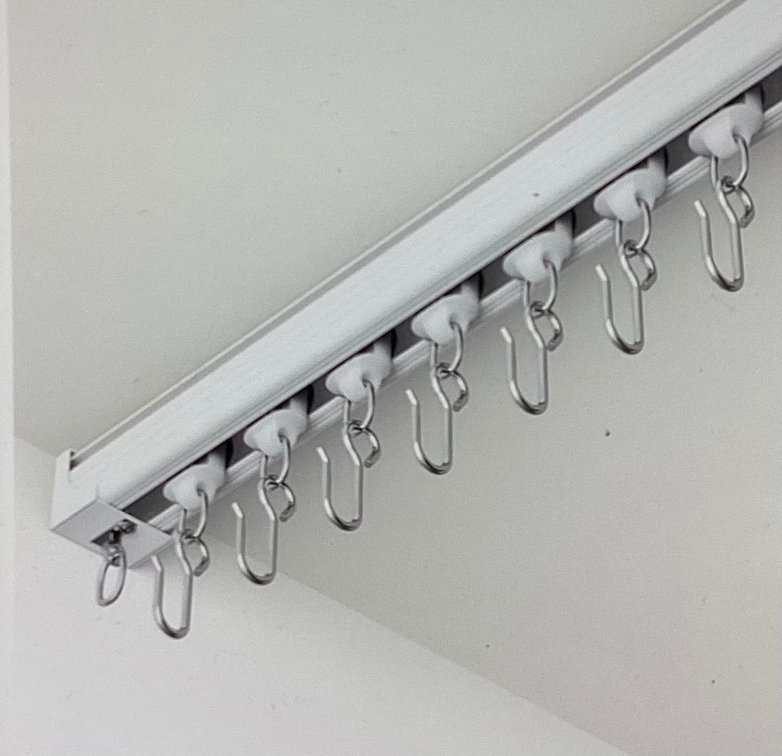 6’-9’ Ceiling Curtain Track (S1)
