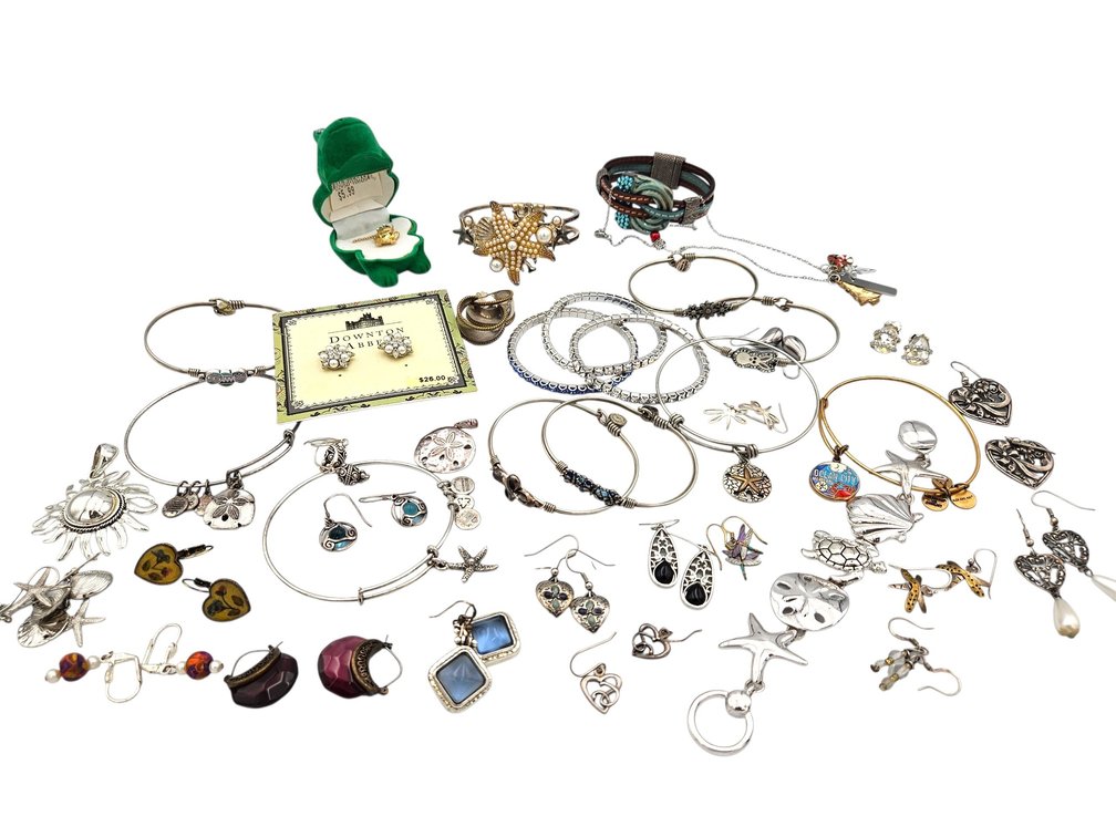 Assorted Costume Jewelry - Alex+Ani / Swarovski / Luca+Danni (S-4)
