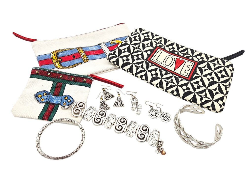 Brighton Pouches, and Brighton Costume Jewelry (S-4)
