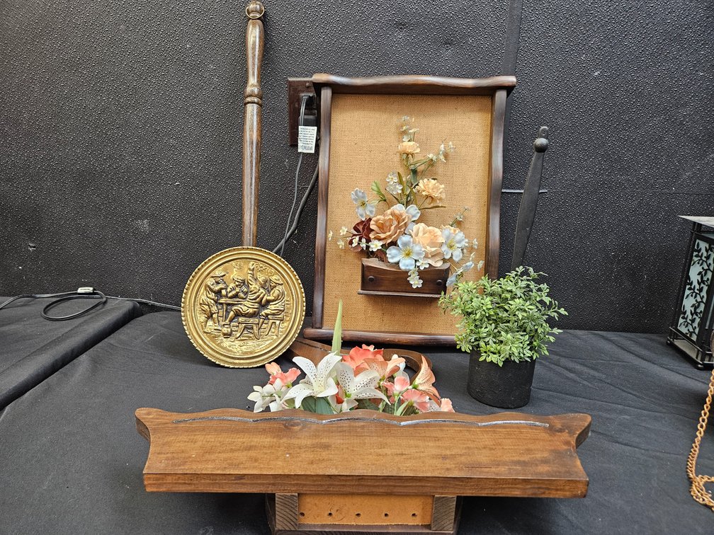 Faux Floral Vintage Decor, and More (S-4)