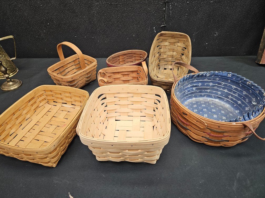 Vintage Longaberger Basket Lot (S-4)