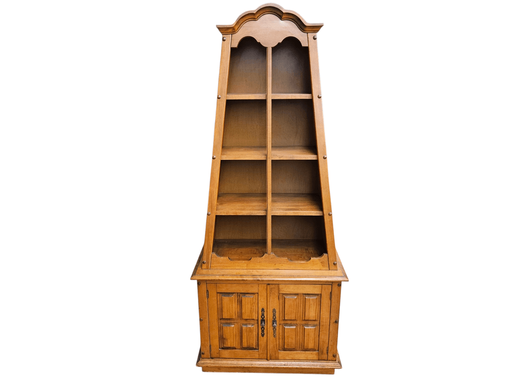 Vintage Wooden Bookcase (Z1)