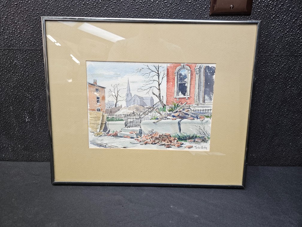 Vester Wesley Original Water Color (Z1)