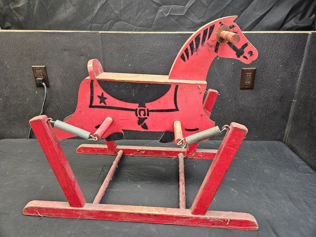 Vintage Rocking Horse (S12)
