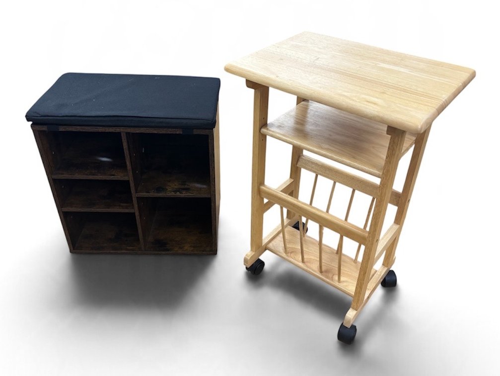Shoe Cubby & Rolling Stand (Z1)