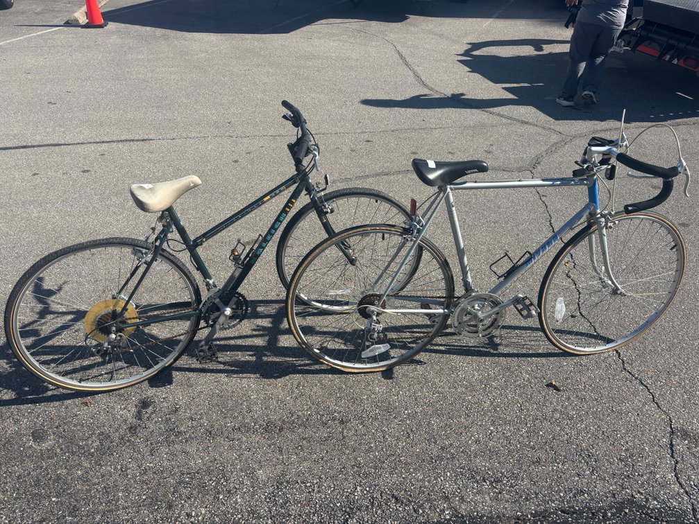 Vintage Raleigh & Miyata Bicycles (O)