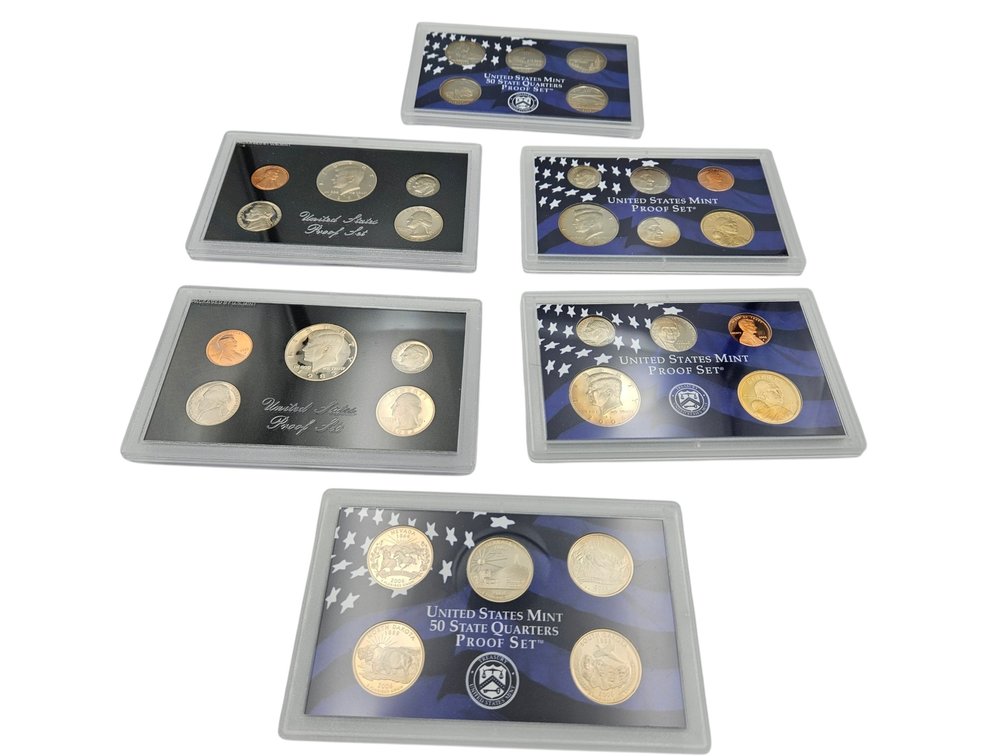1983, 2005, 2006 US Coin Proof Sets (V)