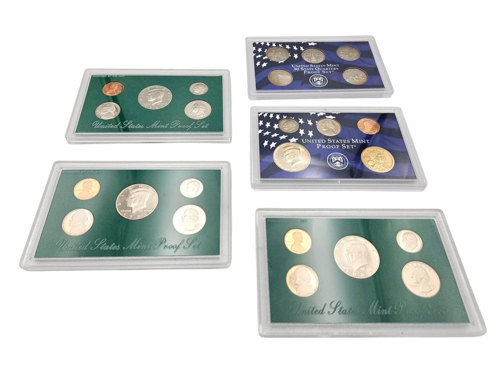1994-1995/1997/2000 US Coin Proof Sets (V)